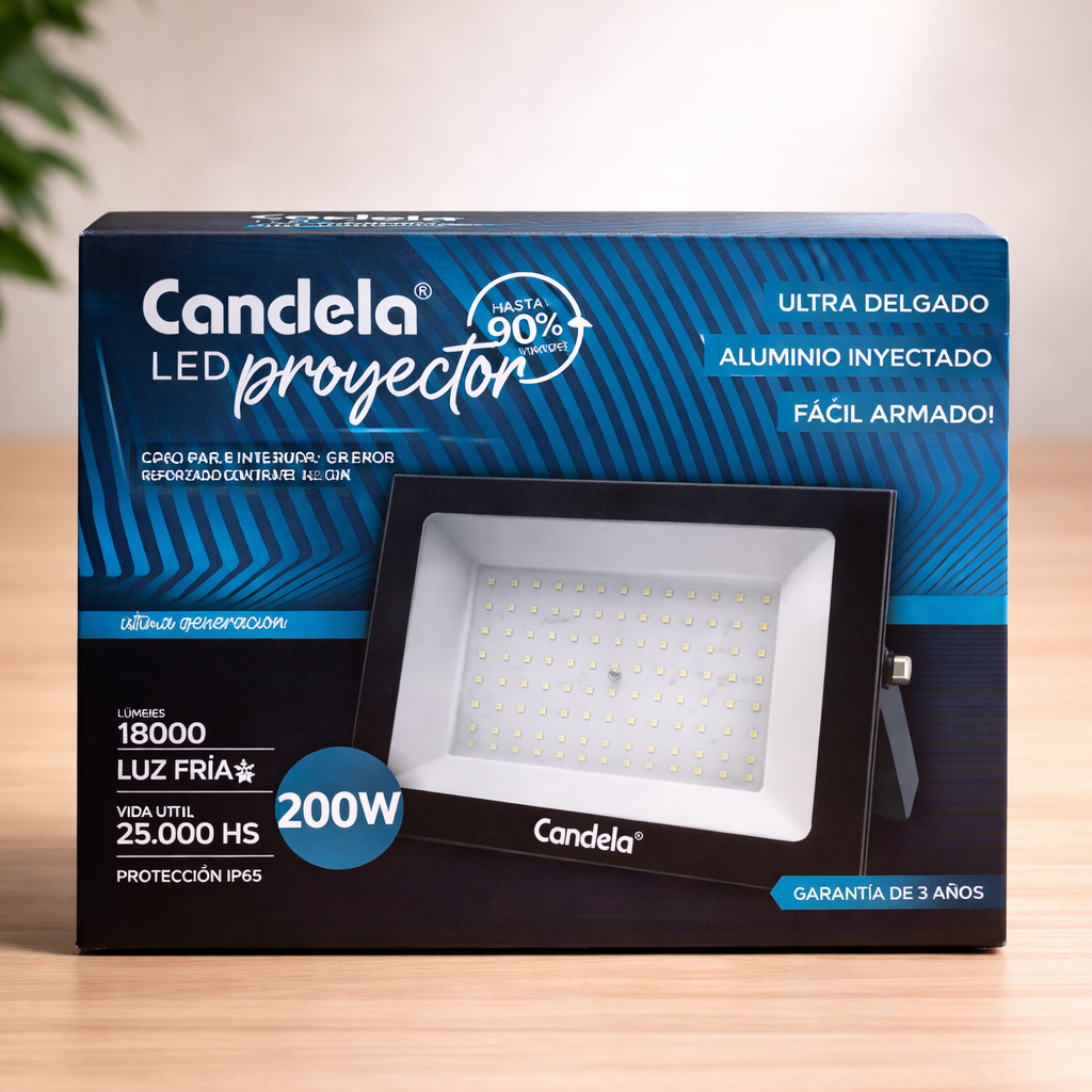 Candela Led proyector 200 W